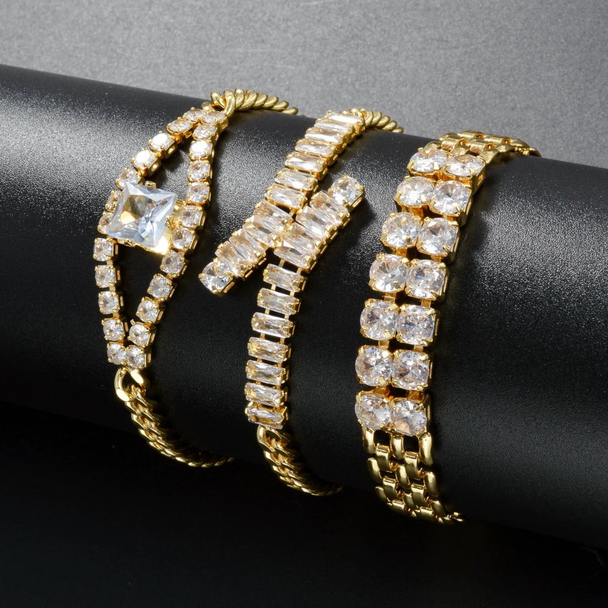 Charmoment Jewerly Double Layer Eyes Bangle for Women Elegance Crystal Circle Organ Bracelet Wedding Party Friend